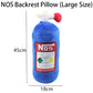 NOS Nitrous Oxide Bottle Soft Plush Stuffed Pillow Gifts Car Decor Headrest Neck rest