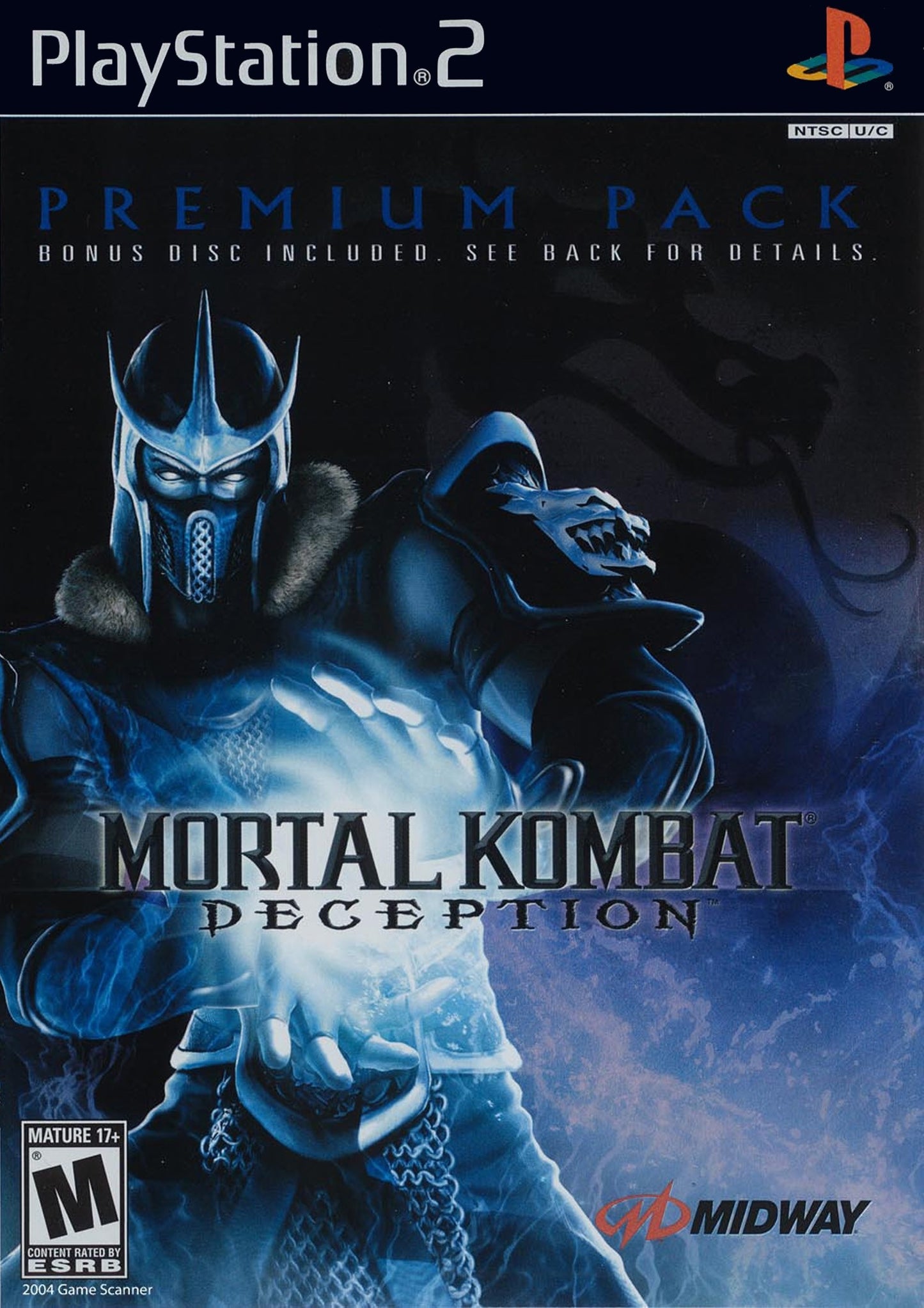 MORTAL KOMBAT - DECEPTION [PREMIUM PACK] - PlayStation 2 (NTSC) - (USED)