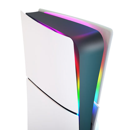 شريط إضاءة LED RGB لجهاز بلاي ستيشن 5 من إيبيجا، مقاس كبير/رفيع، ملحقات ديكور محيطي، جهاز تحكم عن بعد/تطبيق/يو إس بي 3