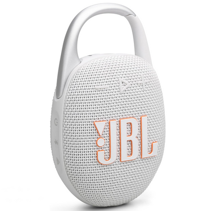 JBL Clip 5 - Ultra-Portable, Waterproof & Dustproof Bluetooth Speaker, Big Pro Sound with Punchy bass, Integrated Carabiner, Up to 12 Hours of Play