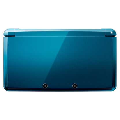 Nintendo 3DS Metallic Blue (Aqua Blue) PAL - (CIB) Complete In Box - (USED)
