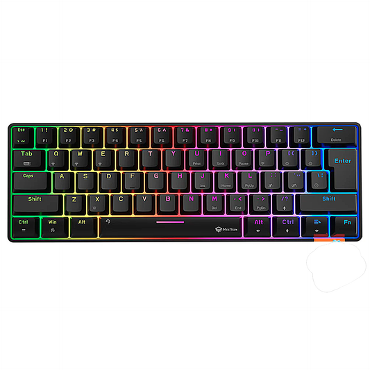 MEETION MK005BT Hestia RGB WIRELESS Mechanical Keyboard - White | Black