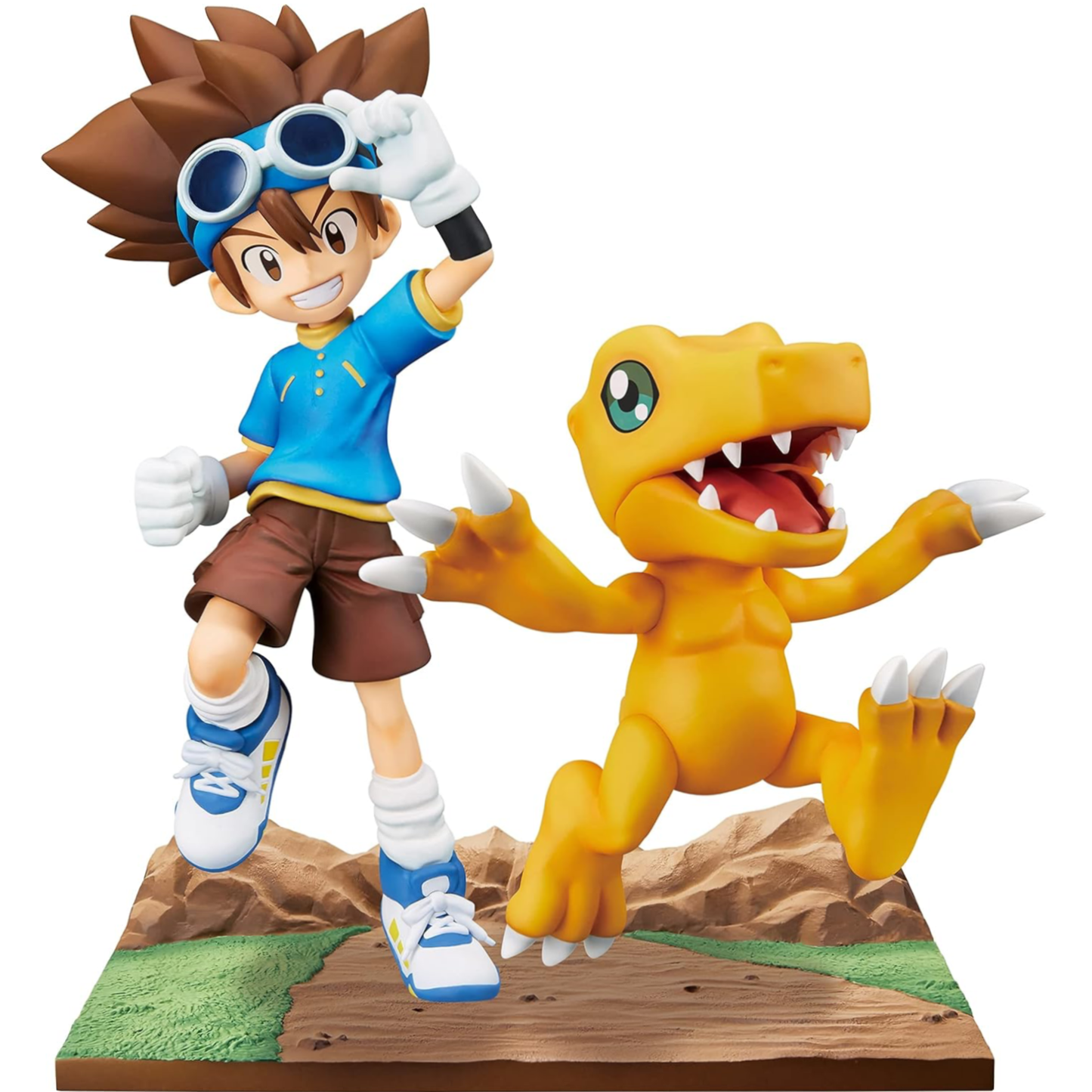 Digimon Adventure - Dxf - Adventure Archives - Taichi & Agumon Statue