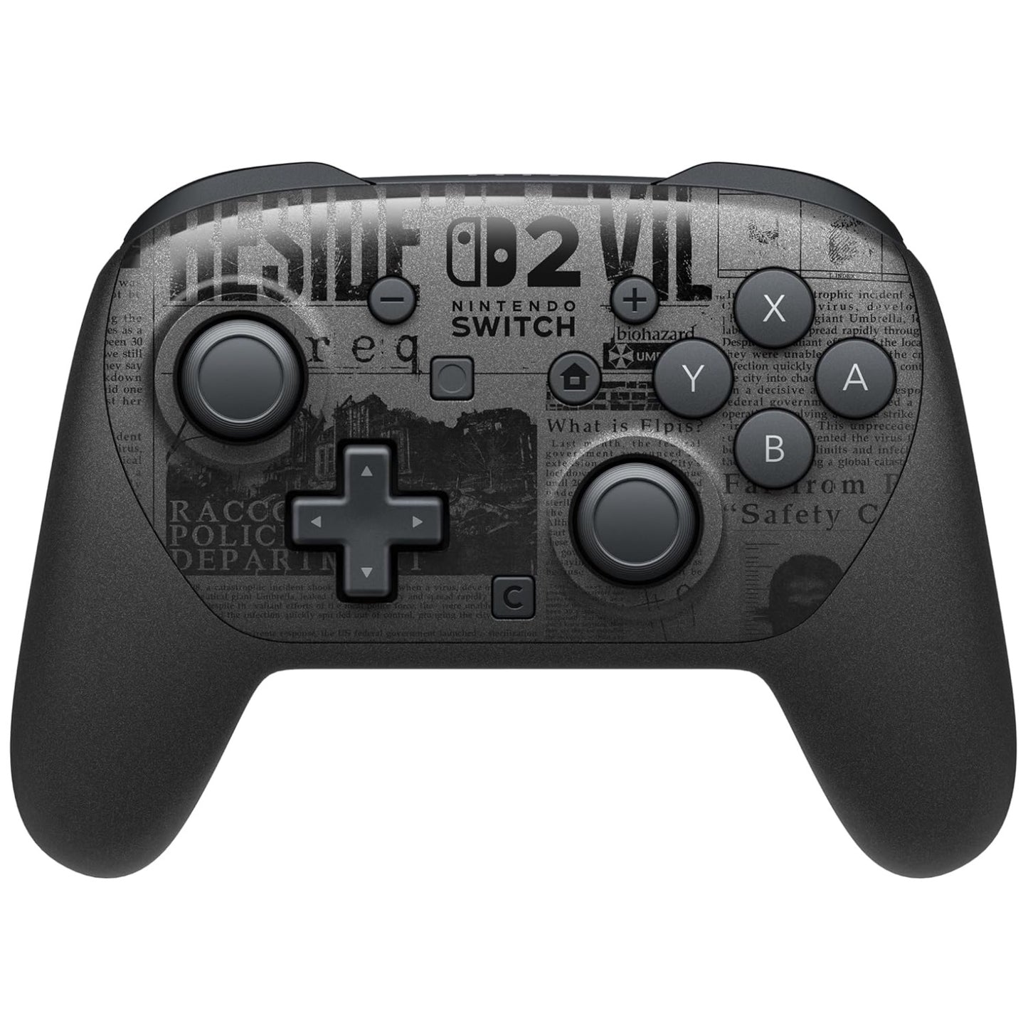 Nintendo Switch 2 Pro Controller Resident Evil Requiem Edition