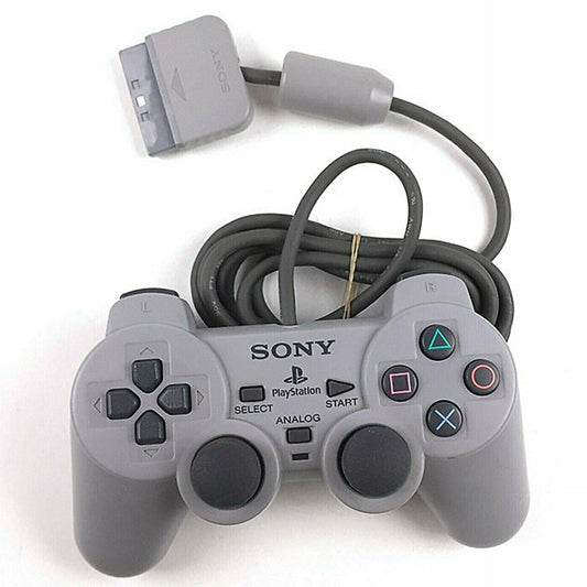 Sony Playstation PS1 DualShock Controller - Gray (USED)