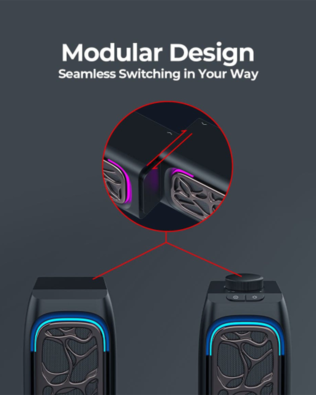 Havit GameNote SK215 Stereo Computer Speaker