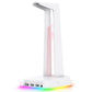 ONIKUMA ST2 RGB Gaming Headphone STAND with 3 USB and 3.5mm AUX Ports - White | Black