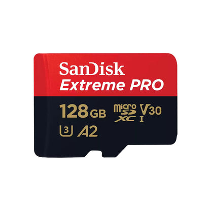 SanDisk Extreme Pro UHS-I, microSD, 128GB - Memory card and adapter Item - SDSQXCD-128G-GN6MA