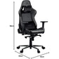 HyperX Jet Black Gaming Chair - Black