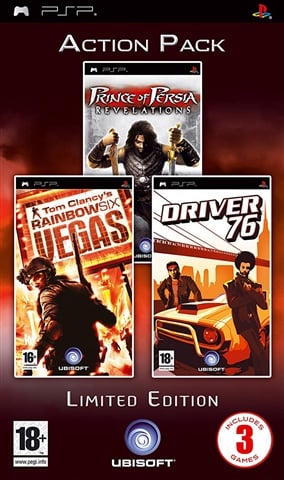 Triple Pack (Prince of Persia, Rainbow Six & Driver) - Sony PSP (USED)
