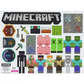 Paladone Minecraft Magnets - 80 Build a Level Fridge Magnets