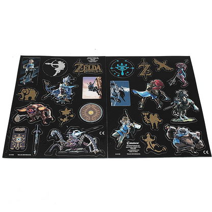 مجموعة مغناطيسات الثلاجة من نينتندو ذا ليجند أوف زيلدا - بريث أوف ذا وايلد - ٢١ قطعة