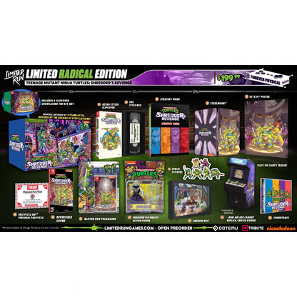 TeenAge Mutant Ninja Turtles Shredder's Revenge Radical Edition - Nintendo Switch (Limited Run Games)