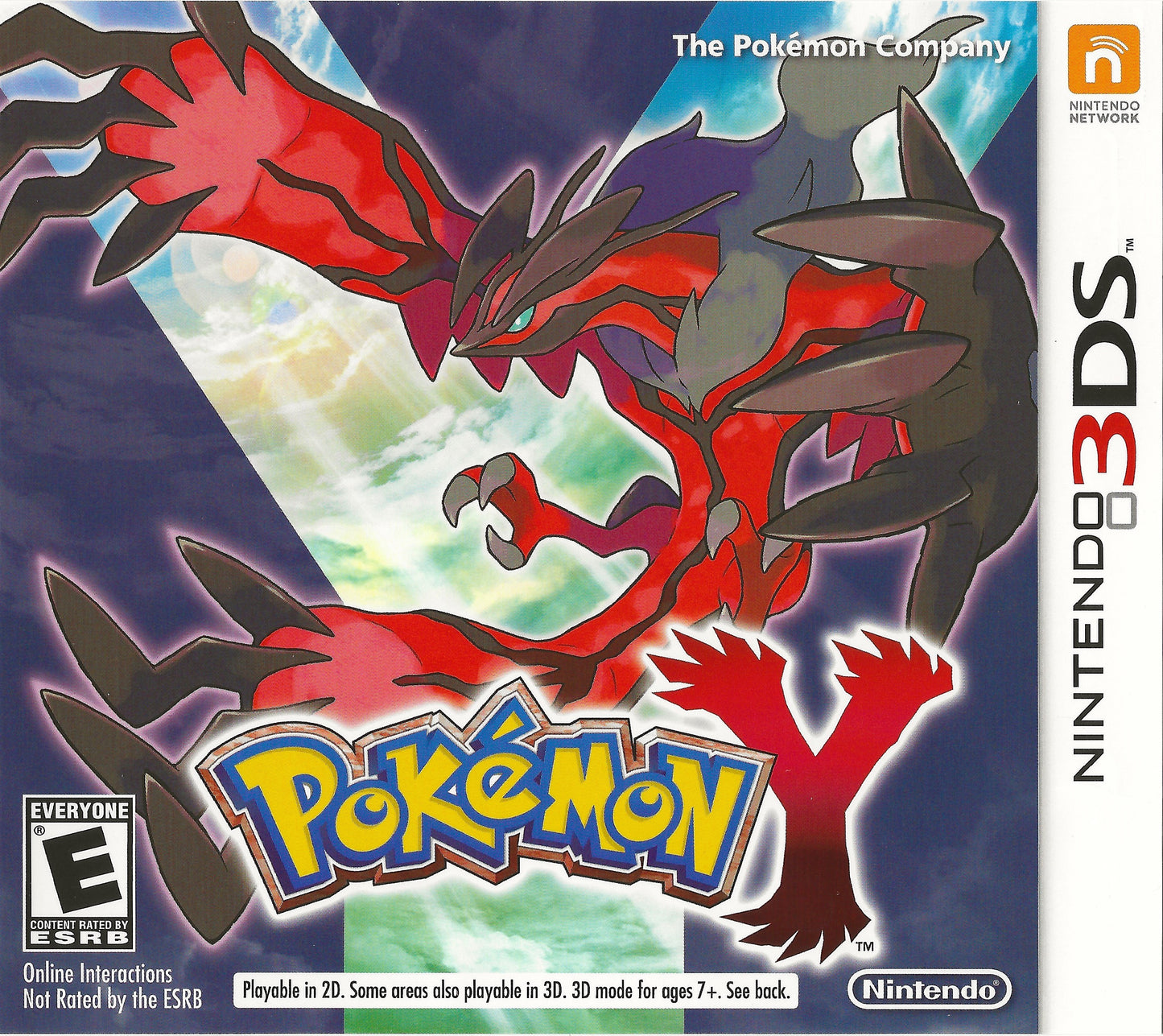Pokémon Y (Game Card Only!) - Nintendo 3DS (NTSC) - (USED)