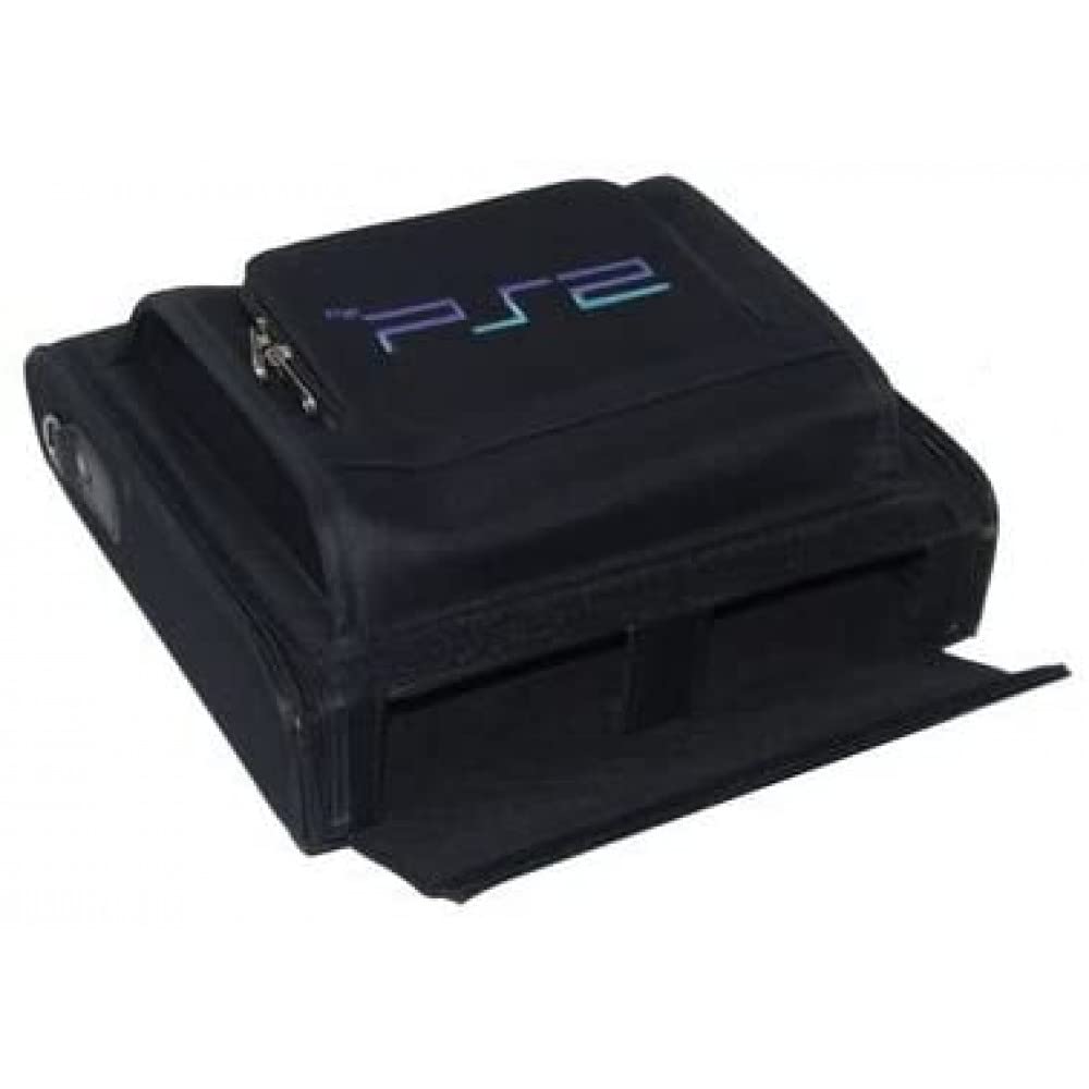 Playstation 2 Travel Bag Case, Mini Storage Carrying Shoulder Bag For PS2 - Black