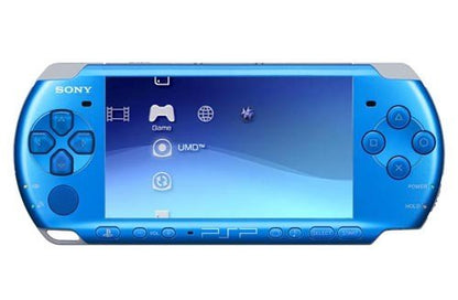 PSP Slim 3004 - Vibrant Blue System & Camera Bundle - (USED)