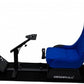DEADSKULL Racing Seat Gaming Chair Simulator Cockpit Steering Wheel Stand/Chair - Black | Blue | Red