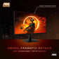 AOC 24G15N 24" Gaming Monitor, Full HD 1920x1080, 180Hz 1ms