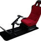 DEADSKULL Racing Seat Gaming Chair Simulator Cockpit Steering Wheel Stand/Chair - Black | Blue | Red