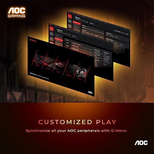 AOC 24G15N 24" Gaming Monitor, Full HD 1920x1080, 180Hz 1ms