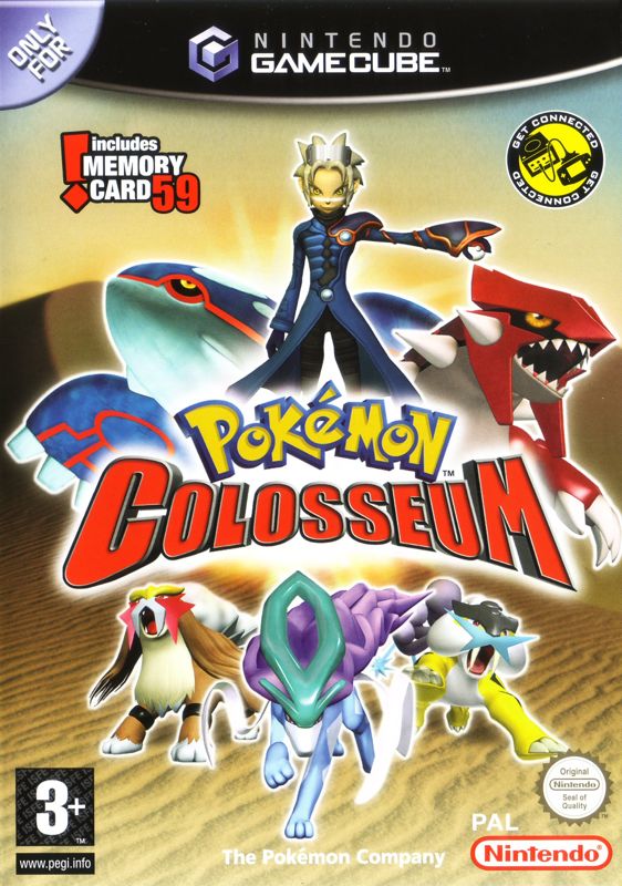 Pokemon Colosseum (Includes 59 Slot Memory Card) - Nintendo Gamecube (PAL) - (USED)