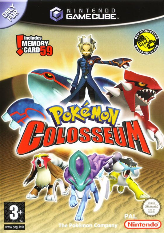 Pokemon Colosseum (Includes 59 Slot Memory Card) - Nintendo Gamecube (PAL) - (USED)