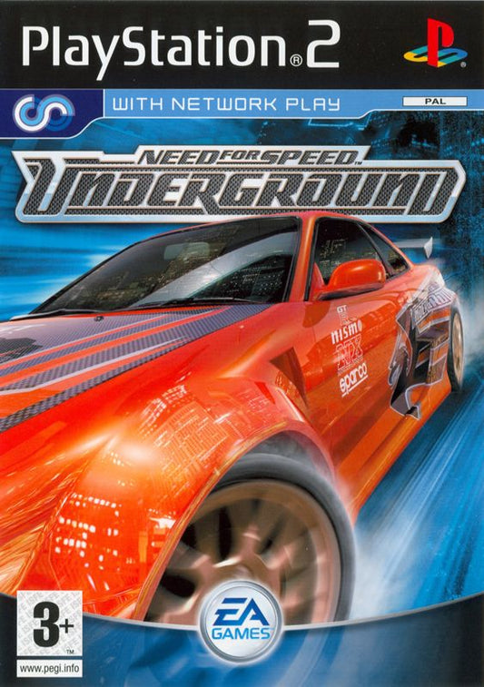 Need for Speed: Underground - PlayStation 2 (PAL) - (USED)