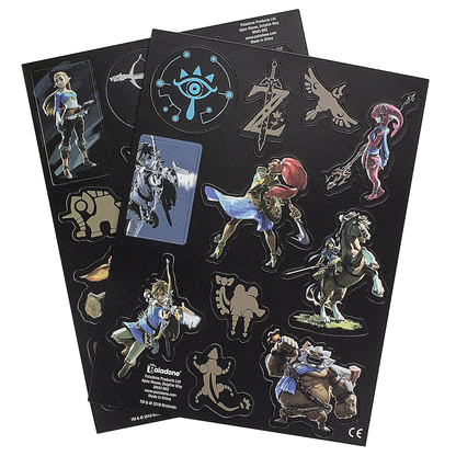 مجموعة مغناطيسات الثلاجة من نينتندو ذا ليجند أوف زيلدا - بريث أوف ذا وايلد - ٢١ قطعة