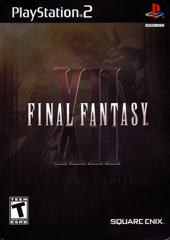 Final Fantasy XII (Collector's Edition) Steelbook - PlayStation 2 (NTSC-U) - (USED)