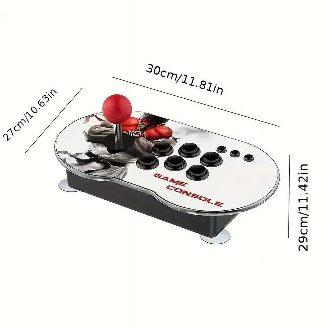 M9 Double Rocker HD 4K Arcade Controller Joystick Mini Arcade TV Game Console