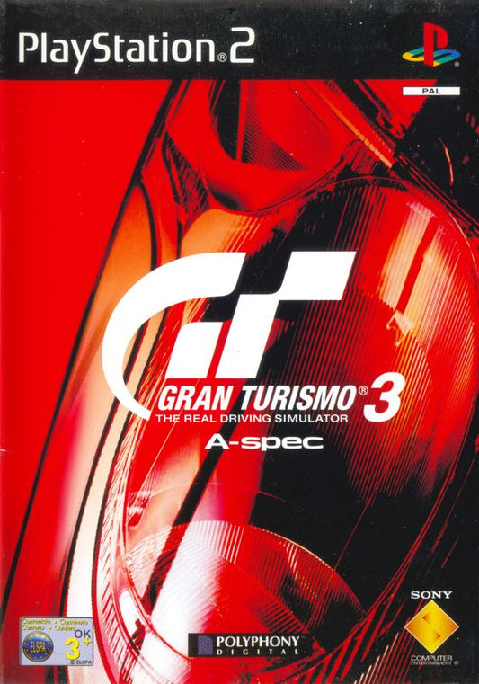Gran Turismo 3: A-spec - PlayStation 2 (PAL) - (USED)