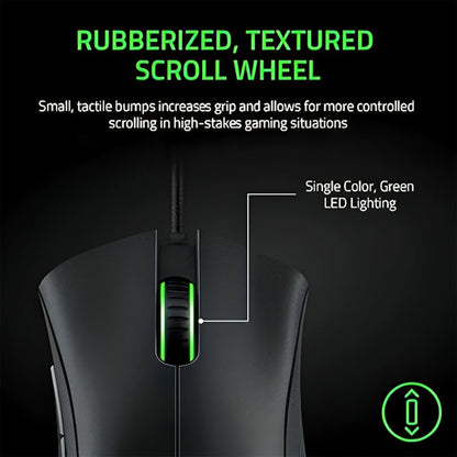 Razer DeathAdder Essential Wired Gaming Mouse - Black
