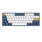 Royal Kludge RK61 Plus Triple Mode RGB 61-Keys Hot-Swappable Mechanical Keyboard Klein Blue - Blue Switch