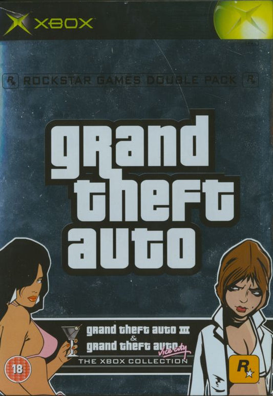 Grand Theft Auto Double Pack - Xbox Original - PAL - (USED)