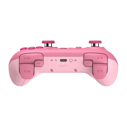 8BitDo Ultimate 2C Bluetooth Controller for Switch/Switch 2, Wireless Controller with 6-Axis Motion Control, Rumble Vibration, Refined D-Pad and Bumpers, and Hall Effect Joysticks - Pink | Blue