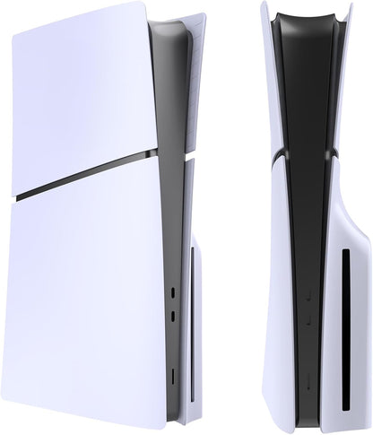 PS5 Slim Disc Edition Console Covers Face Plate Replica - White