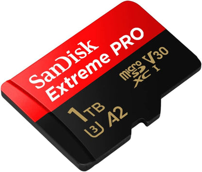 بطاقة ذاكرة SanDisk Extreme PRO microSDXC UHS-I microSD بسعة 1 تيرابايت مع محول C10 
