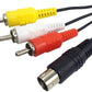 SEGA Genesis/Mega Drive 2 & 3 AV Cable RCA Connection Cord
