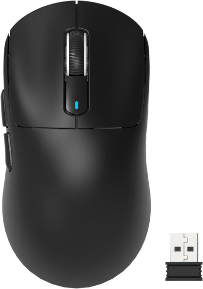 ATTACK SHARK X3 Lightweight Wireless Gaming Mouse with Tri-Mode - Black | White | Red