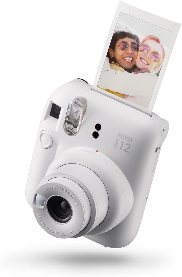 FujiFilm instax mini 12 Camera - Pastel Blue | Mint Green | Blossom Pink | Clay White