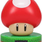 Paladone Super Mario Bros Mushroom Digital Alarm Clock and Night Light Glow