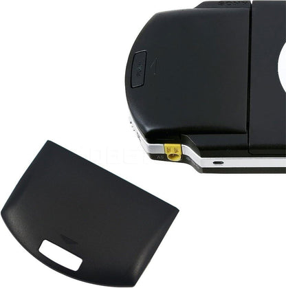 Battery Back Cover Door Case for Sony PSP 1000 Phat Console Color Black