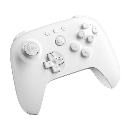 8BitDo 64 Bluetooth Controller for Analogue 3D, Switch, Switch 2, Windows, and Android - White | Black