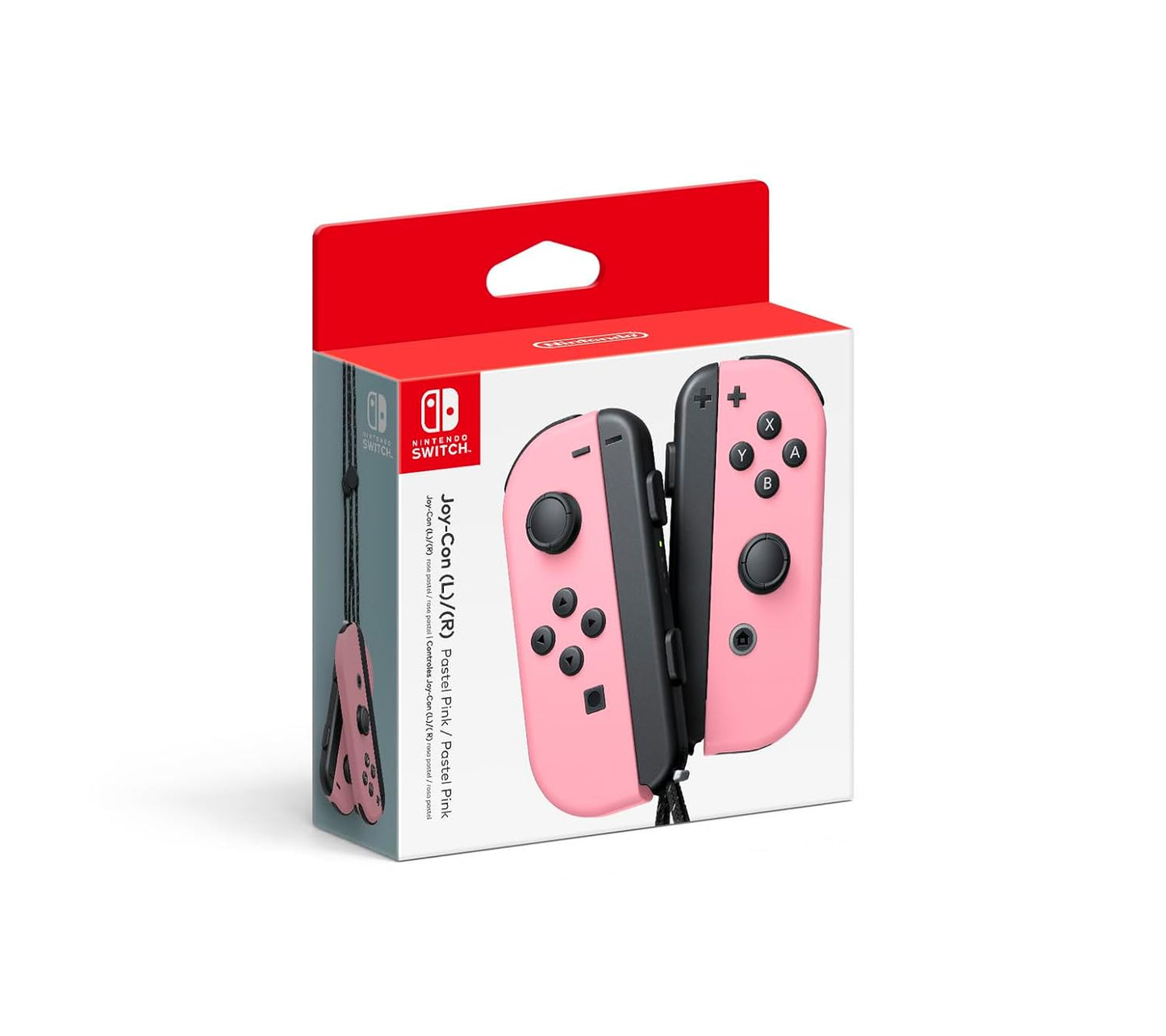 Nintendo Switch Joy-Con (L)/(R) - Pastel Pink/Pastel Pink (Peach)