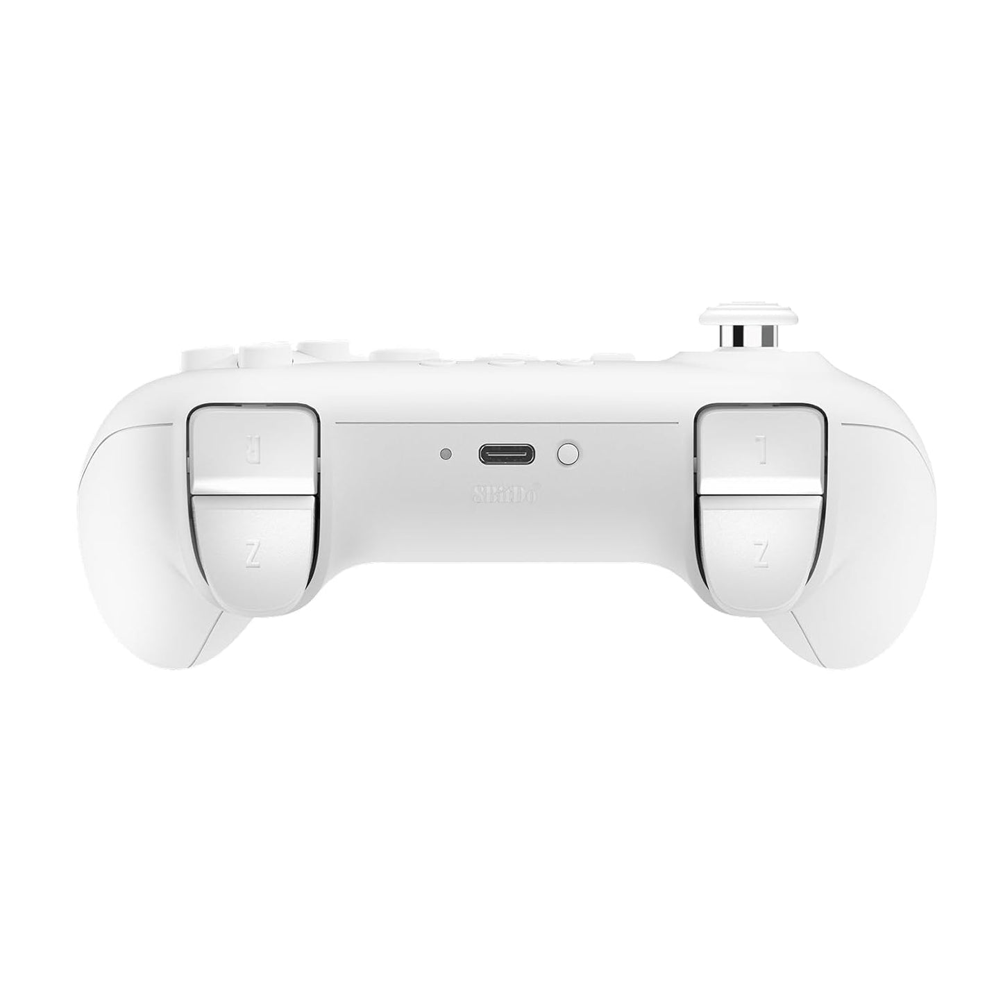 8BitDo 64 Bluetooth Controller for Analogue 3D, Switch, Switch 2, Windows, and Android - White | Black
