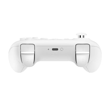8BitDo 64 Bluetooth Controller for Analogue 3D, Switch, Switch 2, Windows, and Android - White | Black
