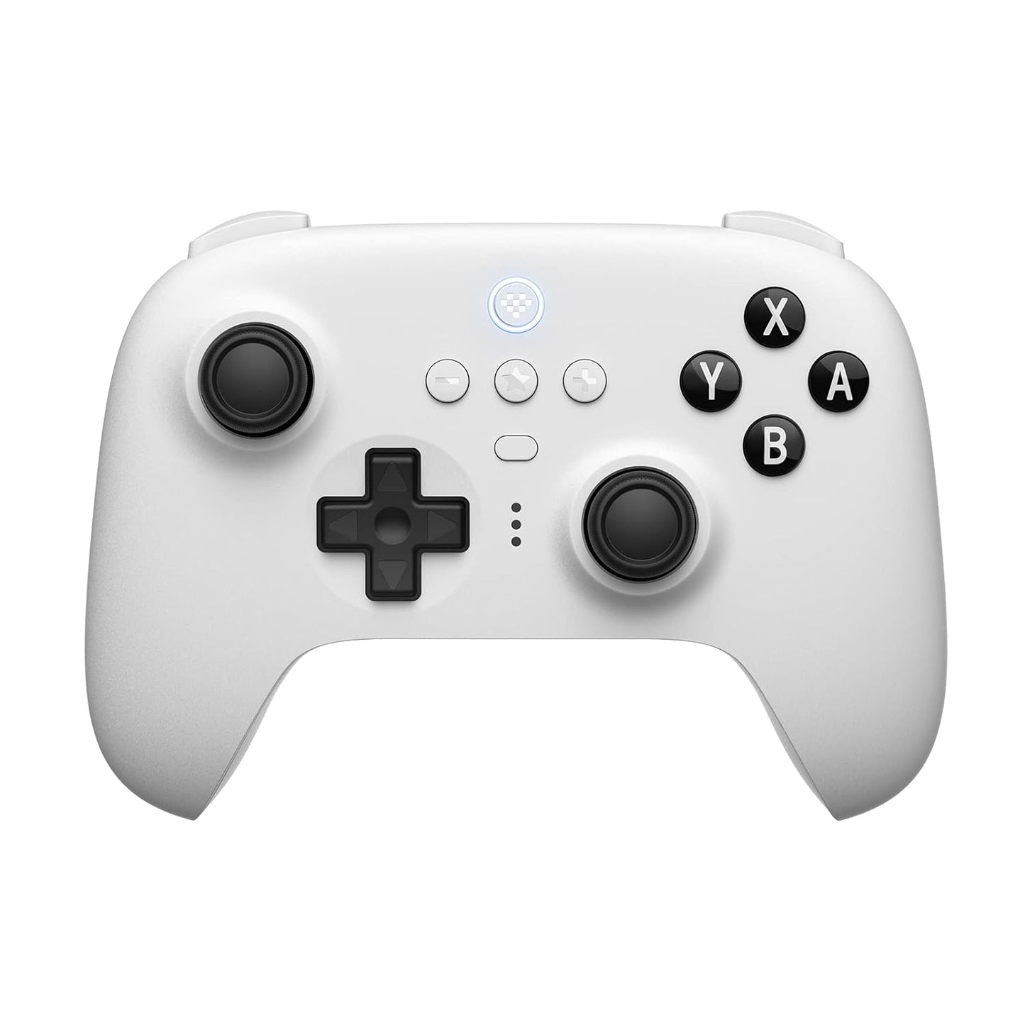 8BitDo Ultimate Controller with Charging Dock Compatible with Switch, Windows & Steam Deck - Black | White