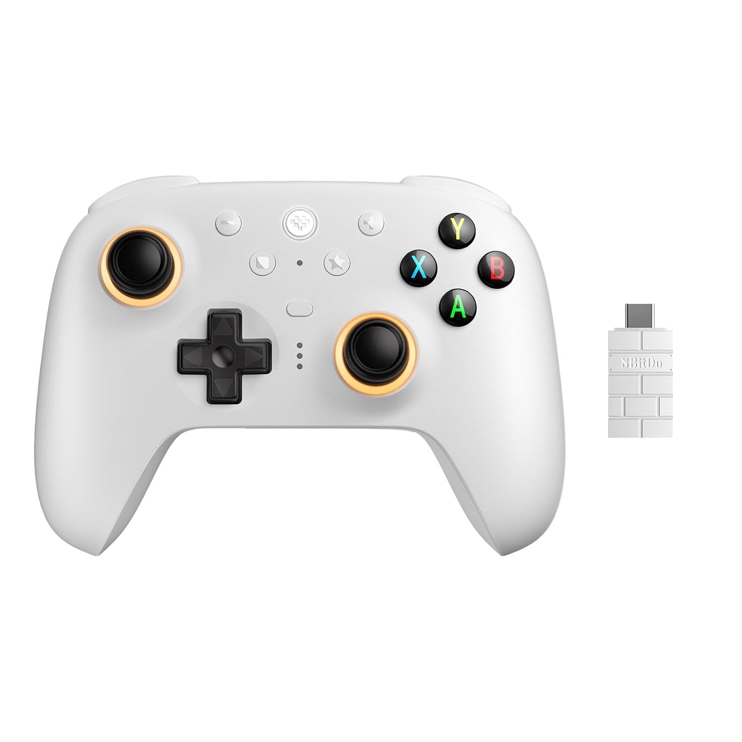 8Bitdo Ultimate 2 Wireless Controller TMR Joysticks, Hall/Tactile Triggers with Charging Dock - PC | Apple | Steam | Android