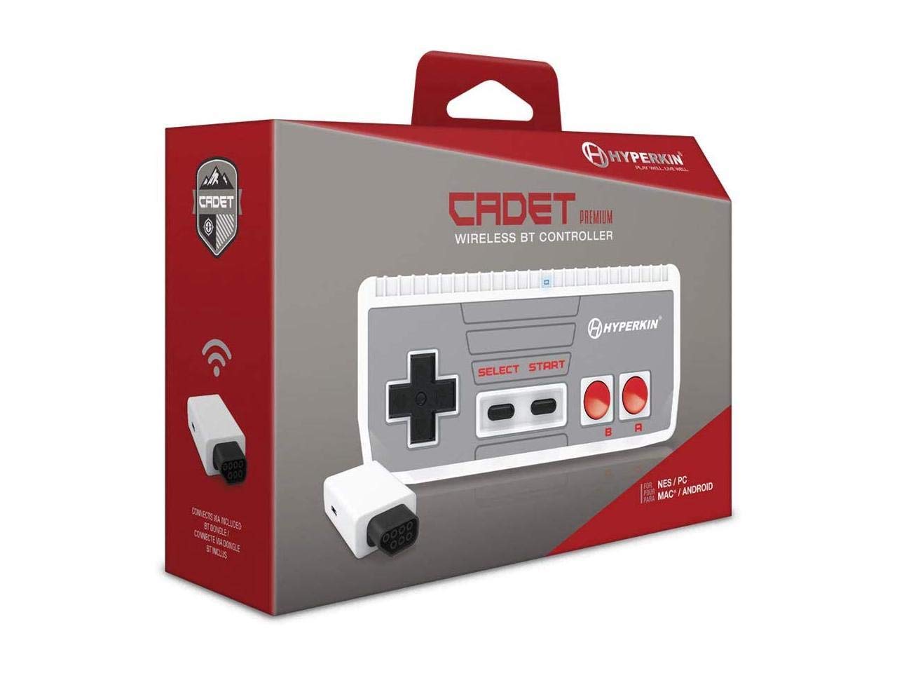 Hyperkin "Cadet" Premium BT Wireless Controller for NES/ PC/ Mac/ Android / Nintendo Switch