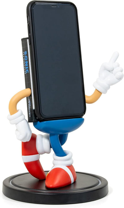 Numskull Official Power Idolz Sonic The Hedgehog SEGA Cartridge Wireless Charger Phone Holder - Compatible with Qi-Enabled Devices